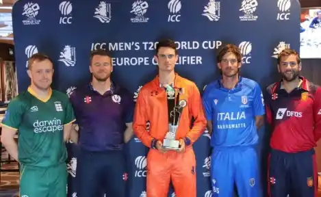 ICC T20 WC European Qualifiers Full schedule, squads, match timings & live streaming details